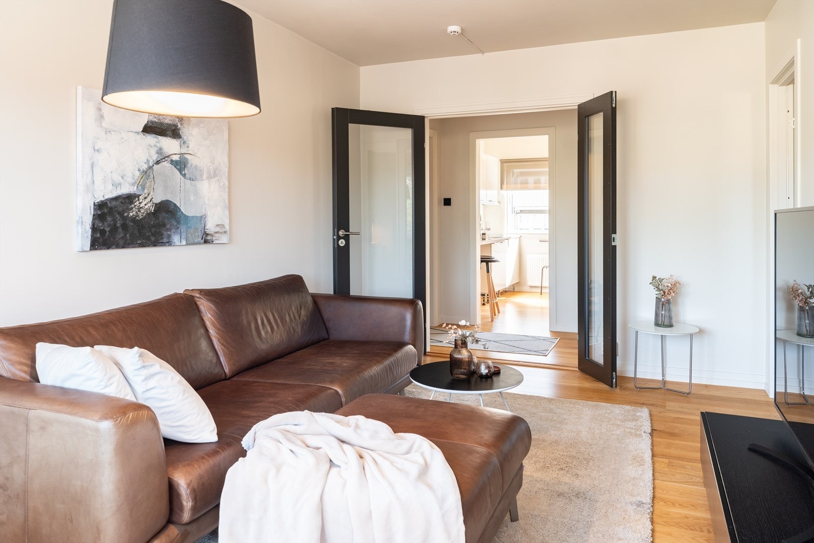 Stue som er ombygd i senere tid. Galleribilde