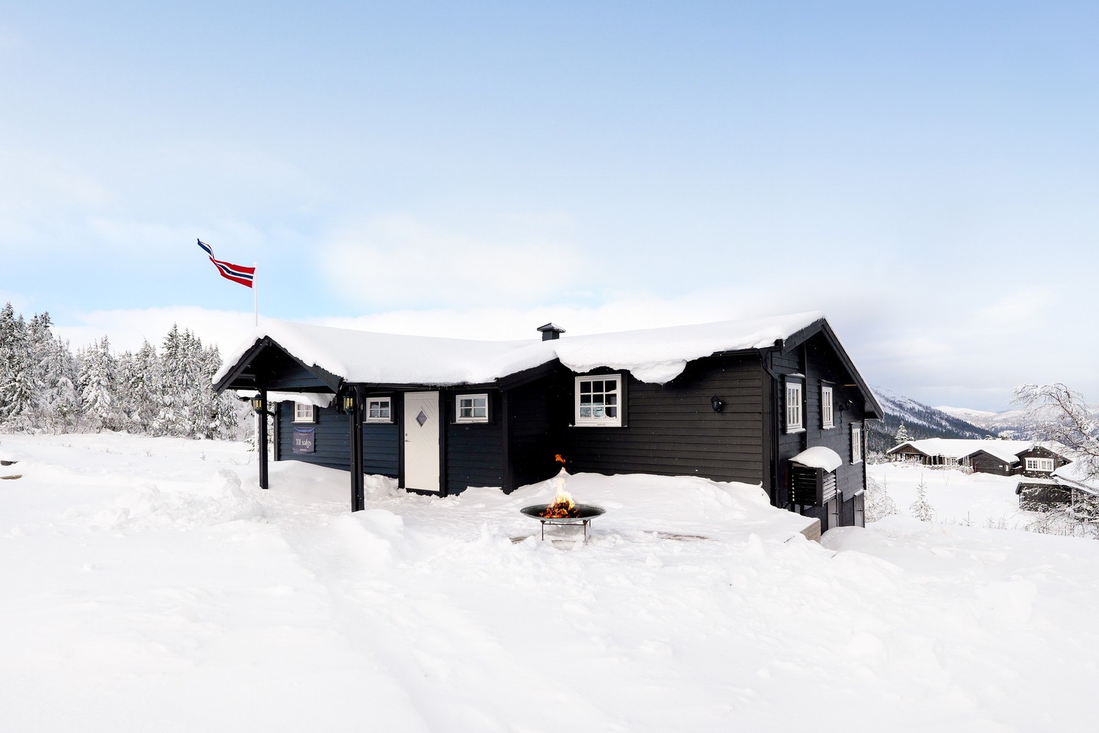 Hyggelig inngangsparti - Velkommen inn! Galleribilde