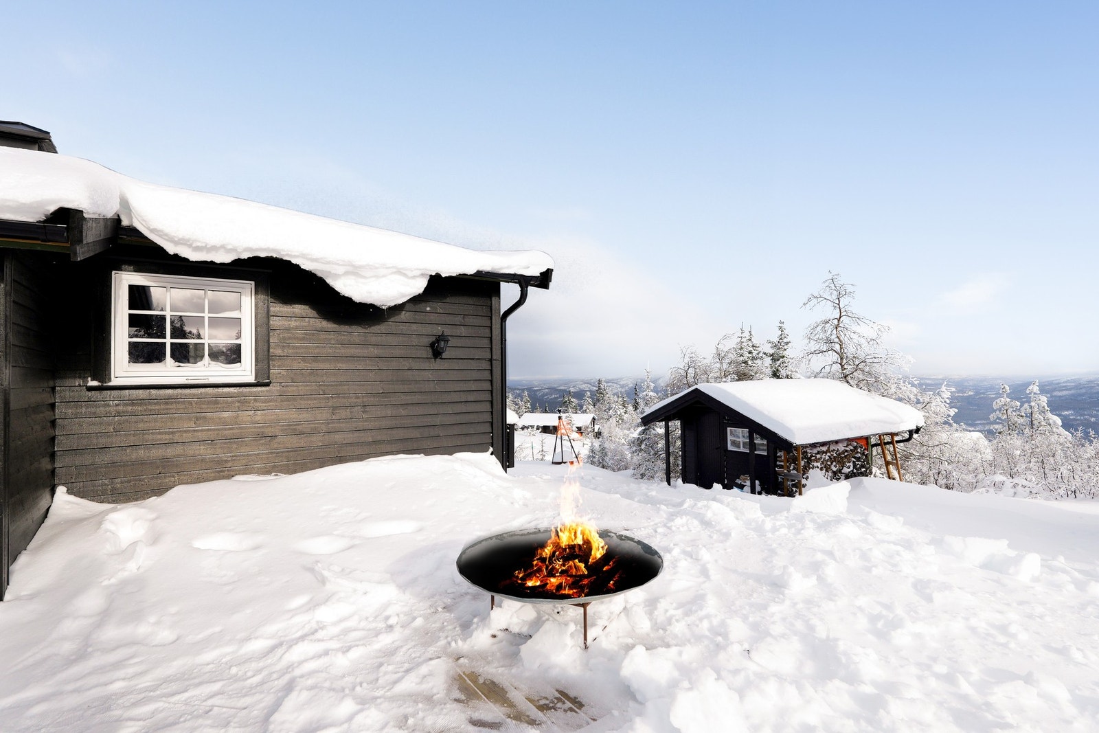I tillegg er det oppført bod(anneks) og vedbod på eiendommen Galleribilde