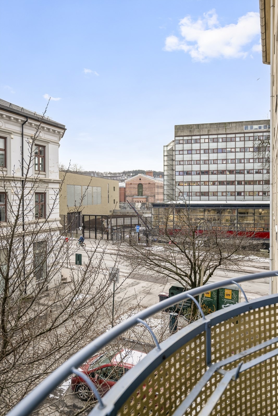 Utsikt fra balkongen. Galleribilde