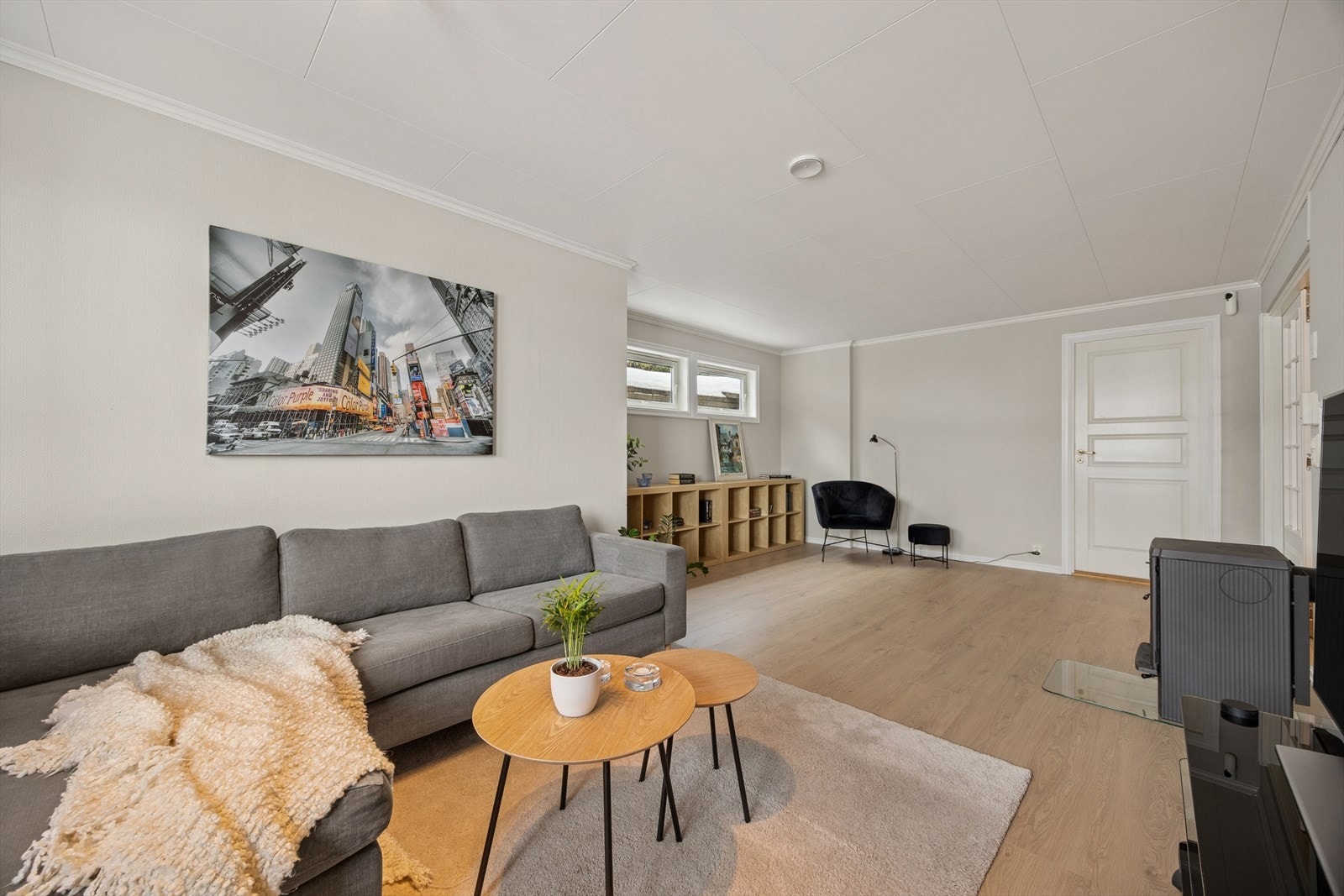 Størrelsen åpner for flere bruksområder og møblerings alternativer. Galleribilde