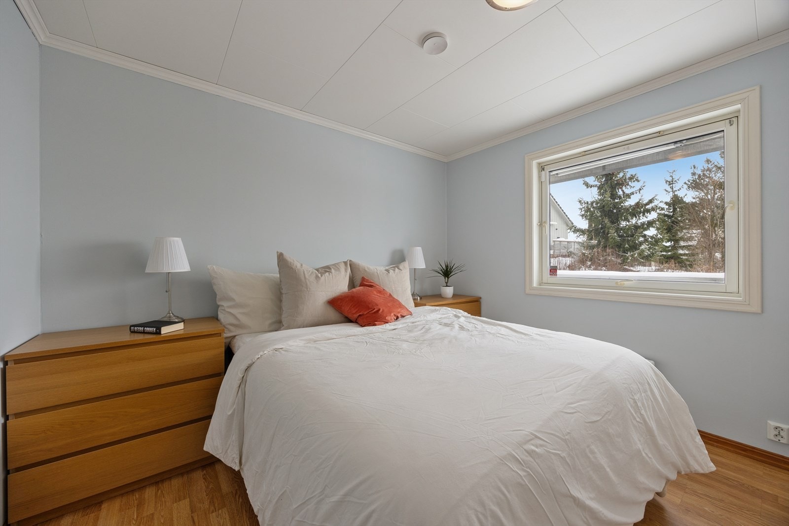 I denne etasjen finnes to store soverom. Galleribilde