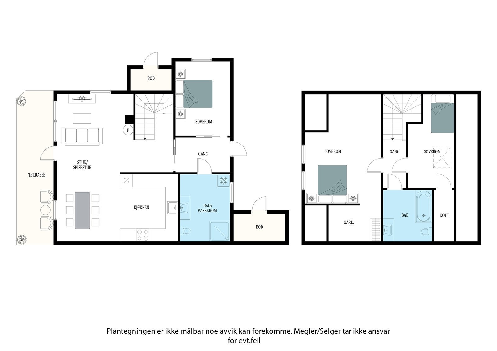 Plantegning - Ikke målbar Galleribilde