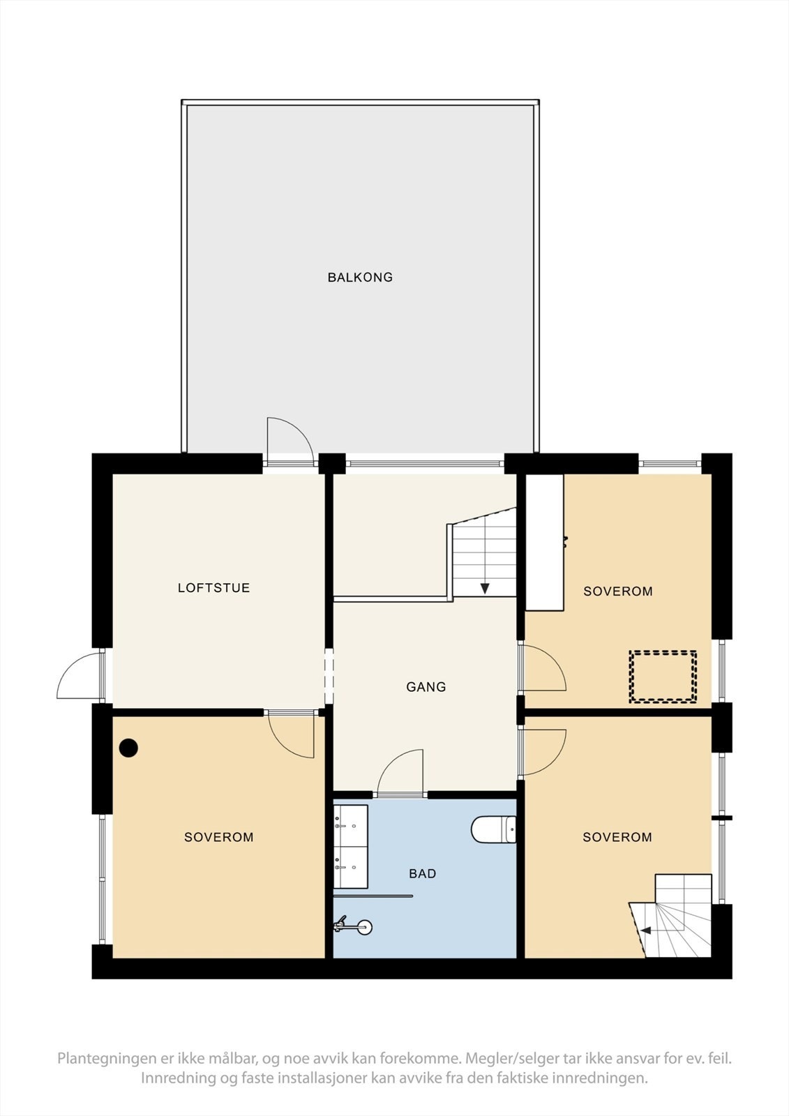 Plantegning 2. etasje. Galleribilde