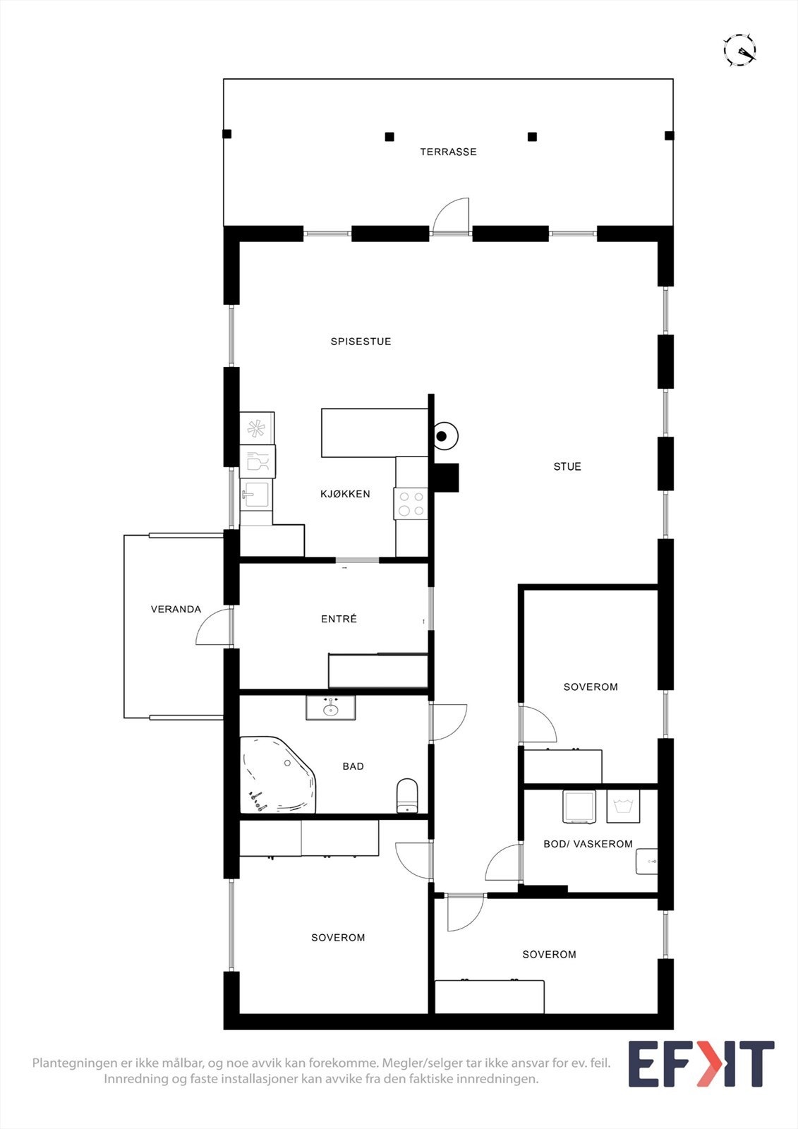 Plantegningen Galleribilde