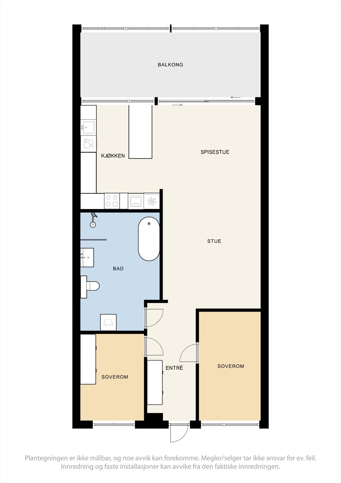 Plantegning. Galleribilde