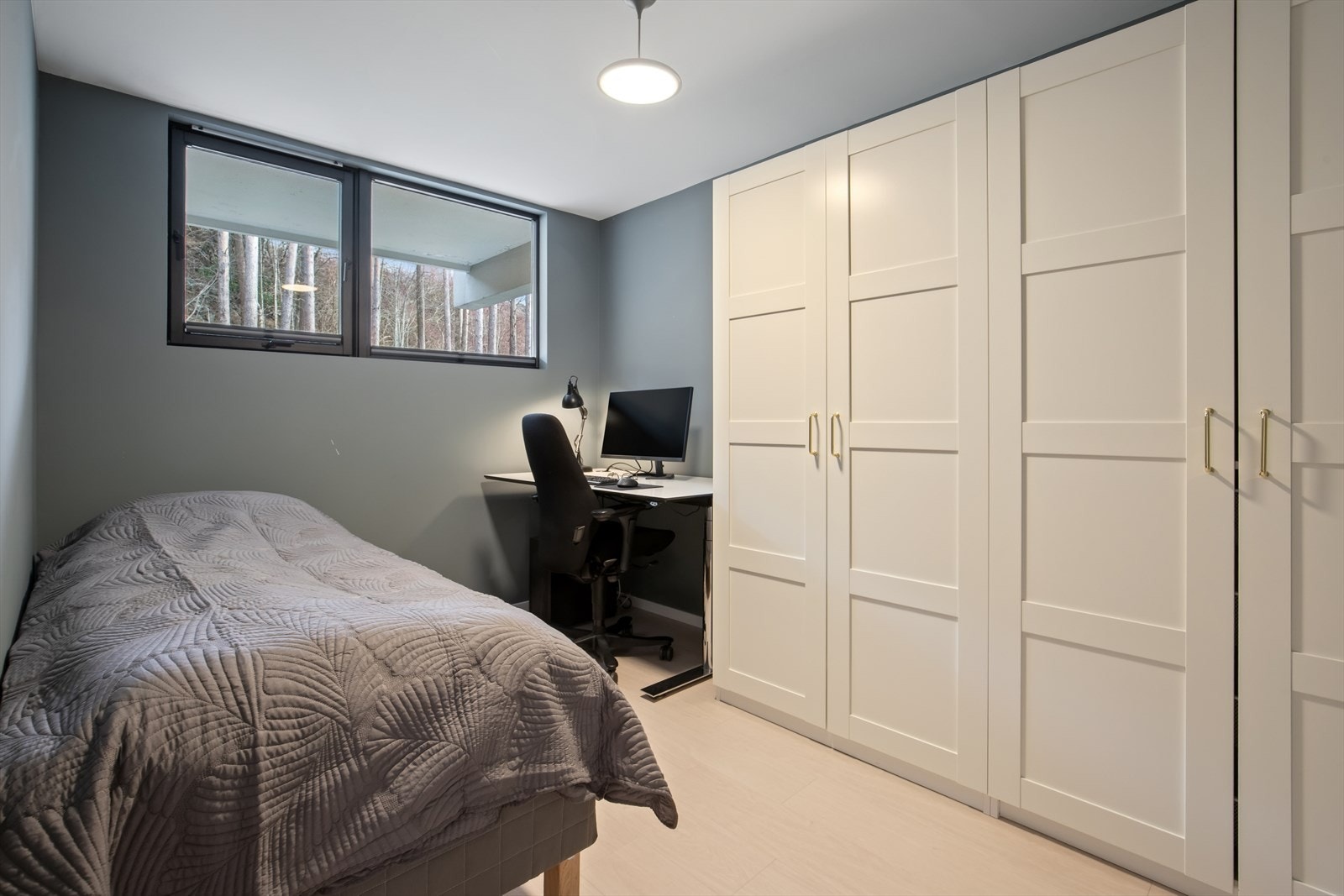 Soverom 2 egner seg perfekt som ett gjesterom eller kontor. Galleribilde