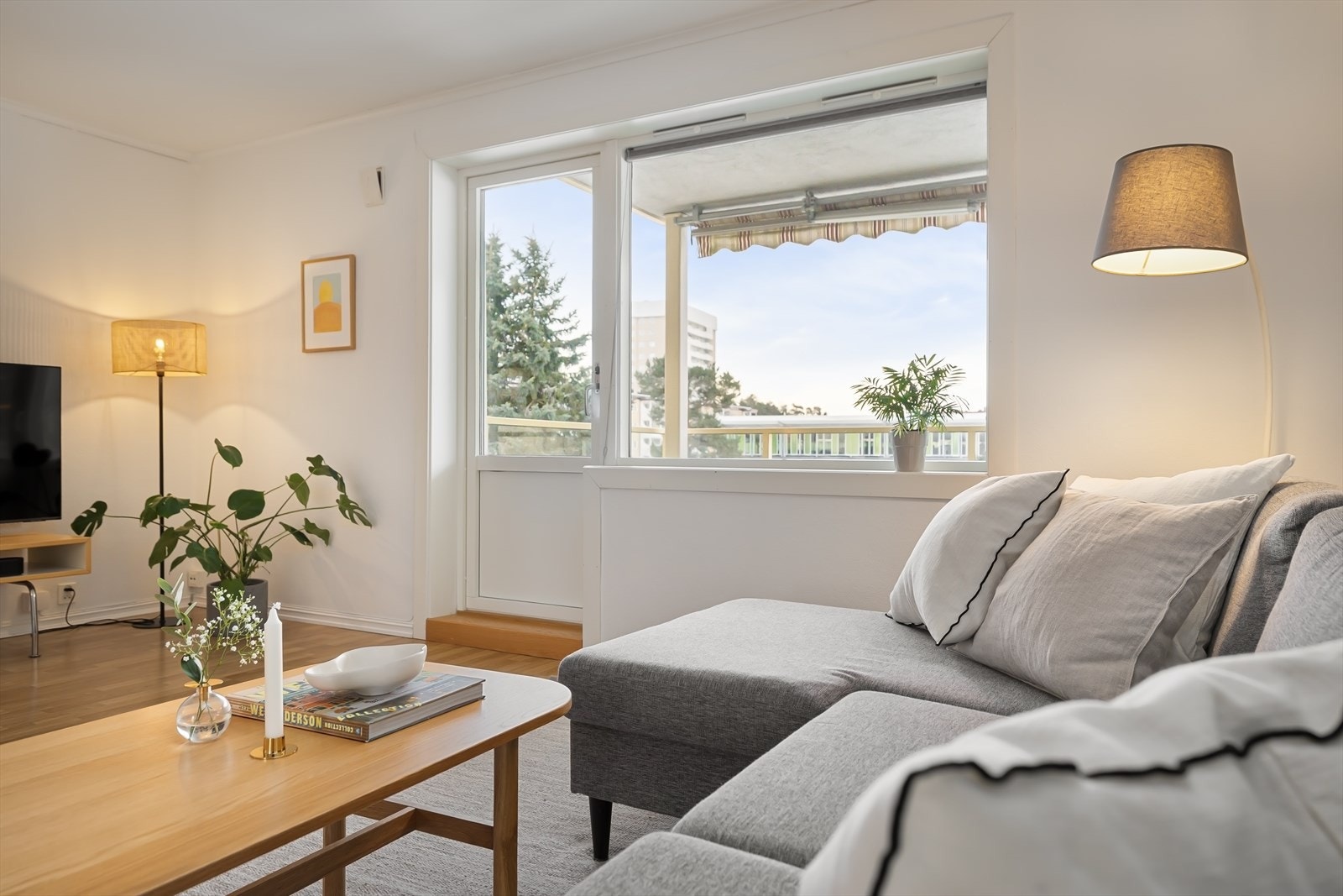 Fra stuen er det også utgang til balkongen på 11 m². Galleribilde