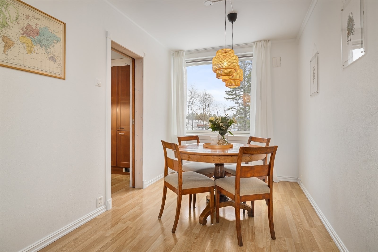 Her kan man nyte hyggelige måltider med venner og familie. Galleribilde