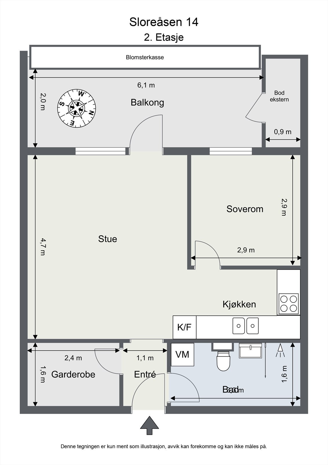 Plantegning. Galleribilde