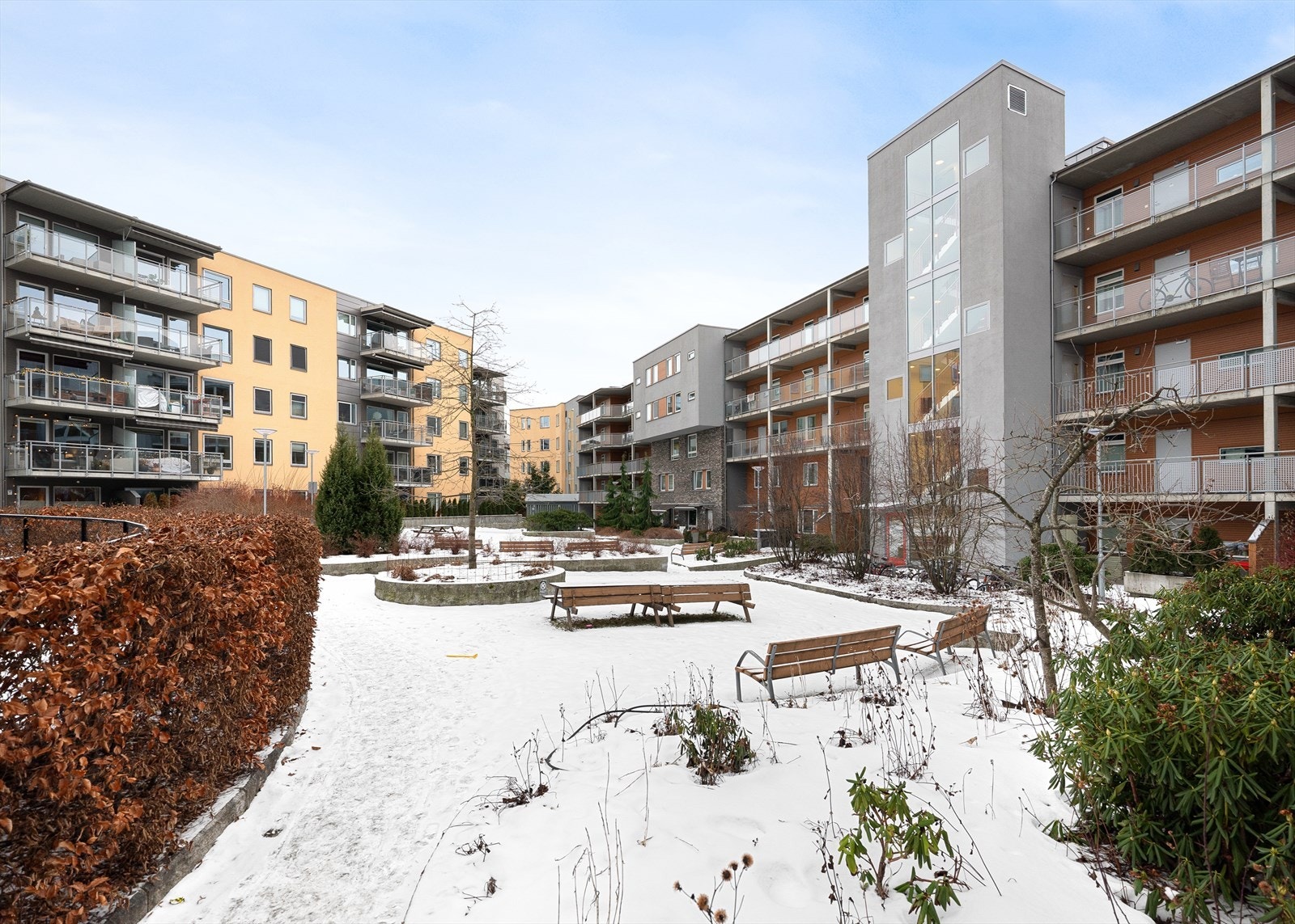 Sameiet har pent opparbeidede fellesområder Galleribilde