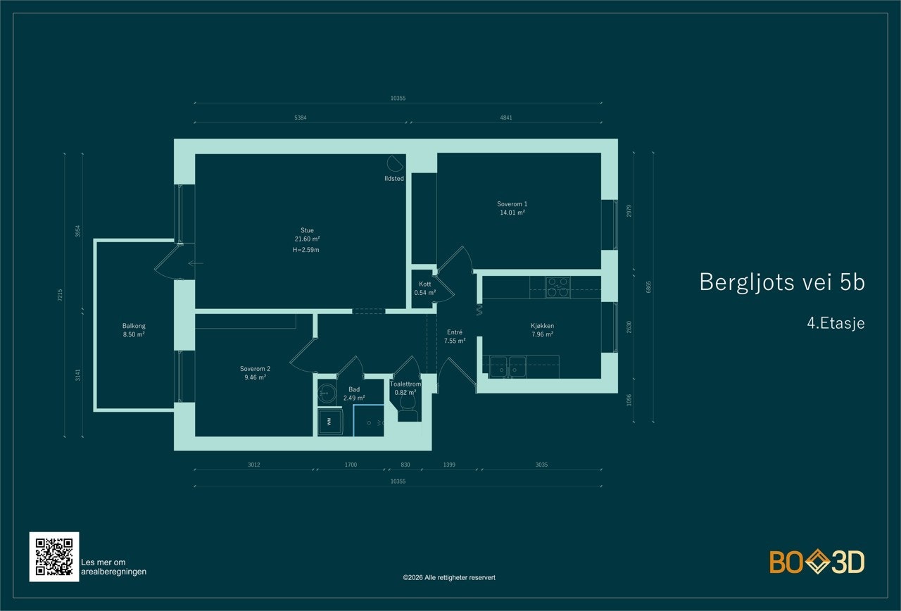 Plantegning. Galleribilde