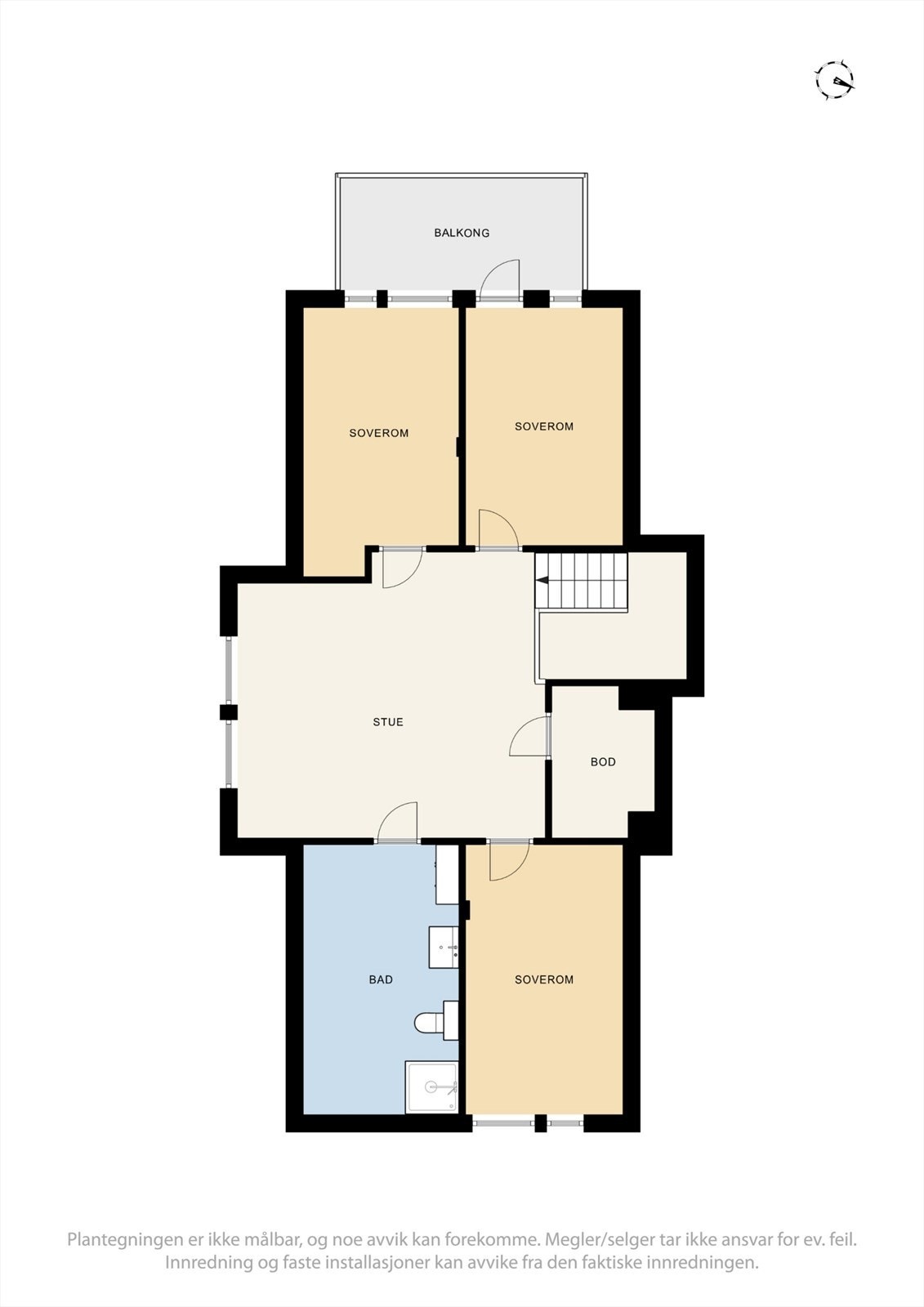 Plantegning 2. etasje. Galleribilde