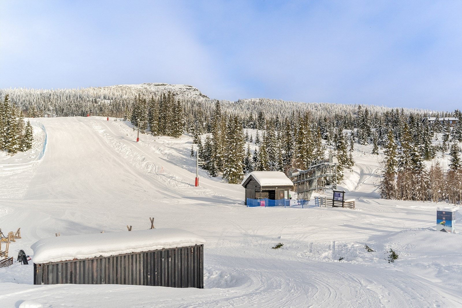 Med flere skitrekk og et stort løypenett er mulighetene mange for flotte dager på ski. Galleribilde