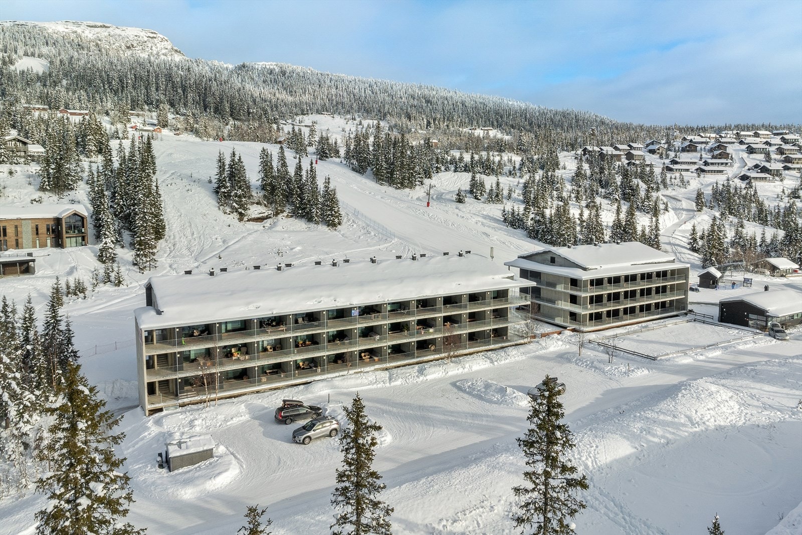 Enkel adkomst og parkering gjør helgeturene og feriene problemfrie. Galleribilde