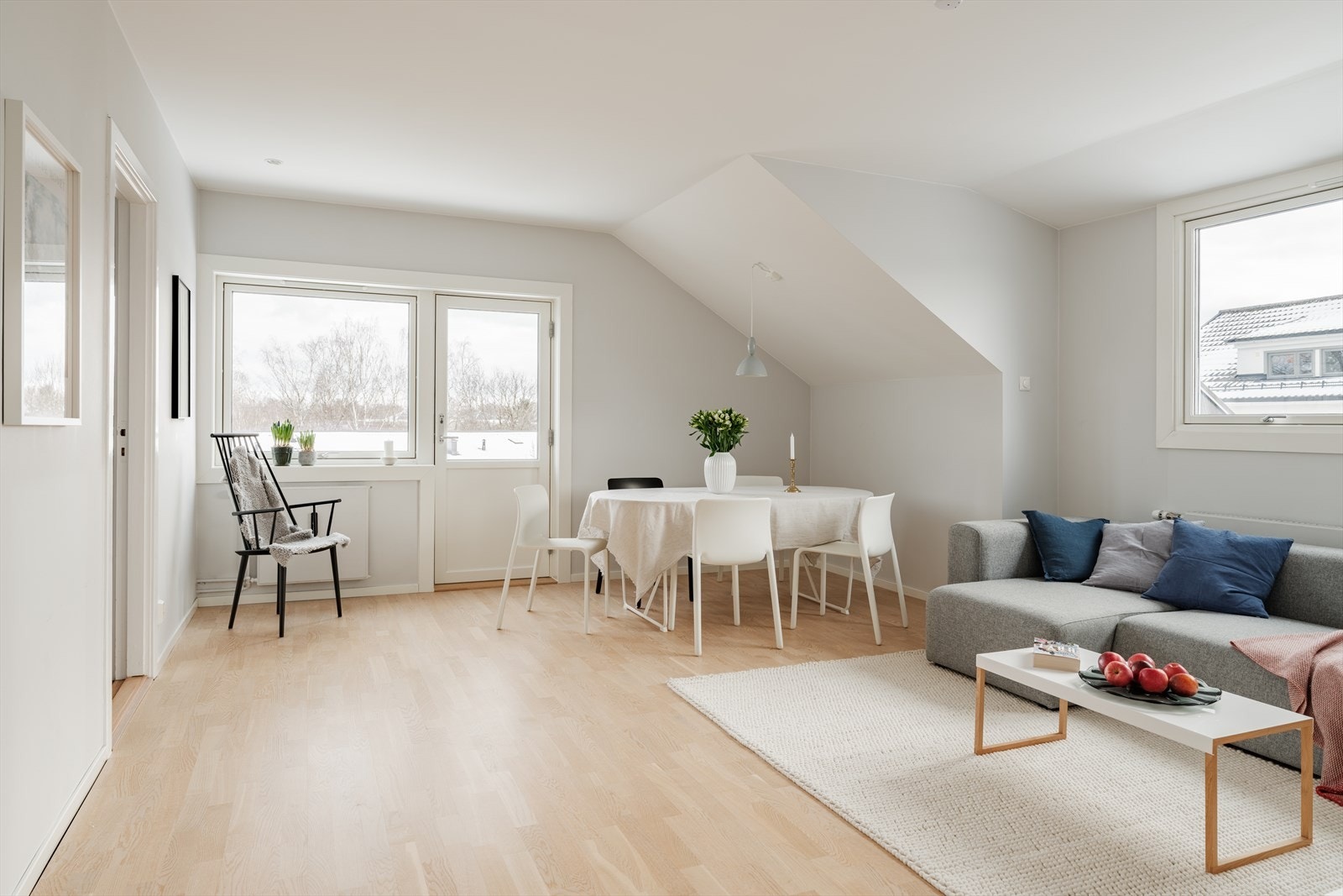 Vinduer og balkongdører ble byttet i 2022 i regi av sameiet Galleribilde