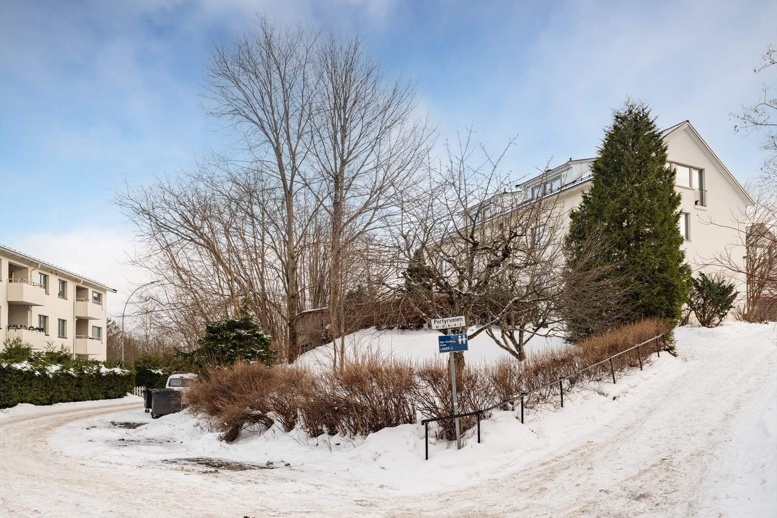 Pent opparbeidede fellesarealer Galleribilde