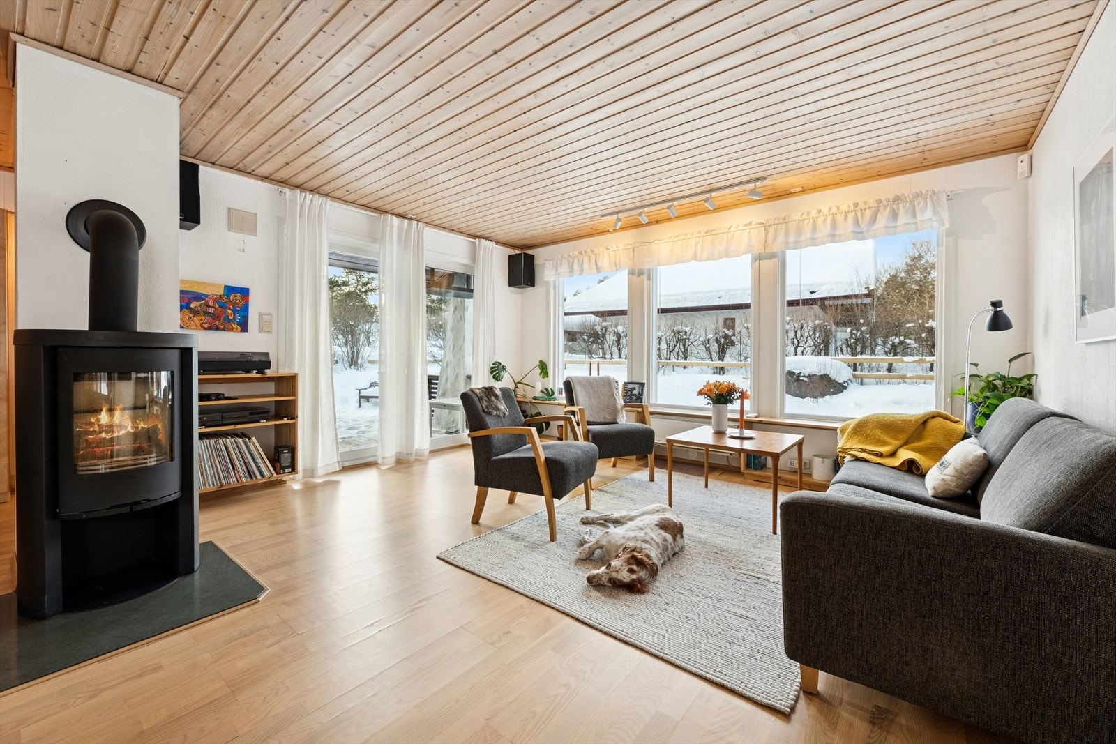 Herlig stueavdeling med god møbleringsfrihet. Galleribilde