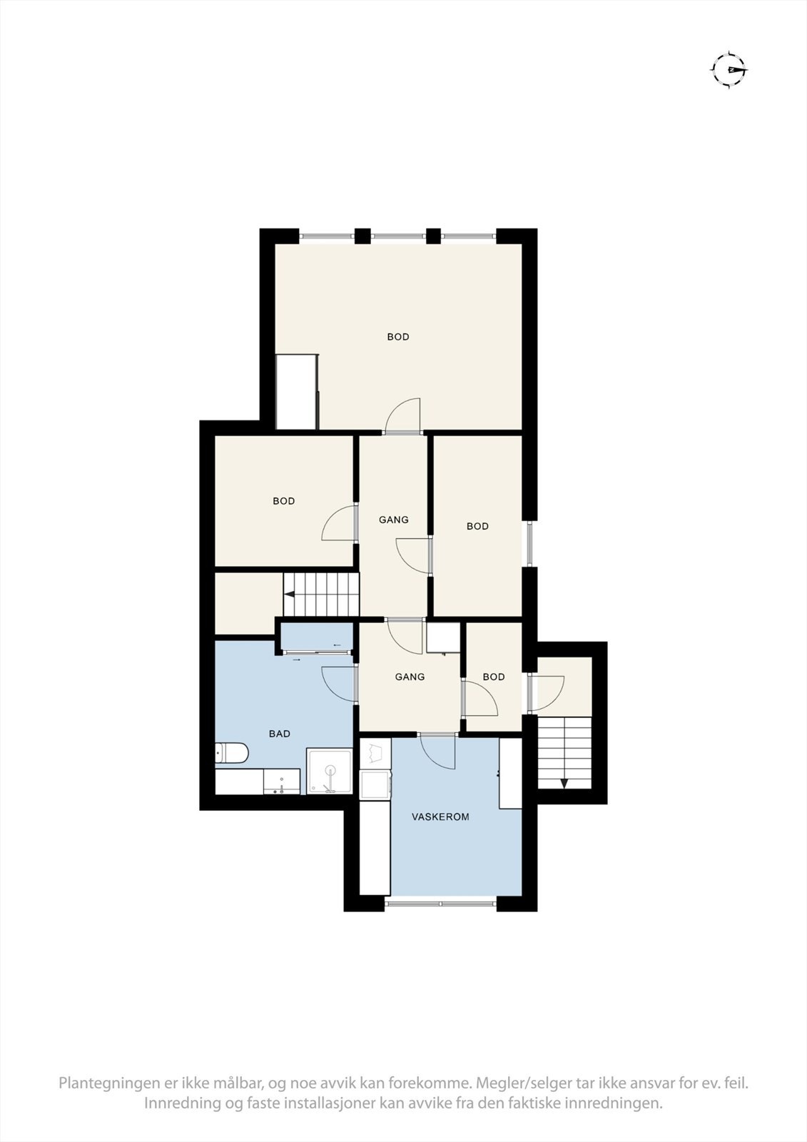 Kjelleretasjen. Galleribilde