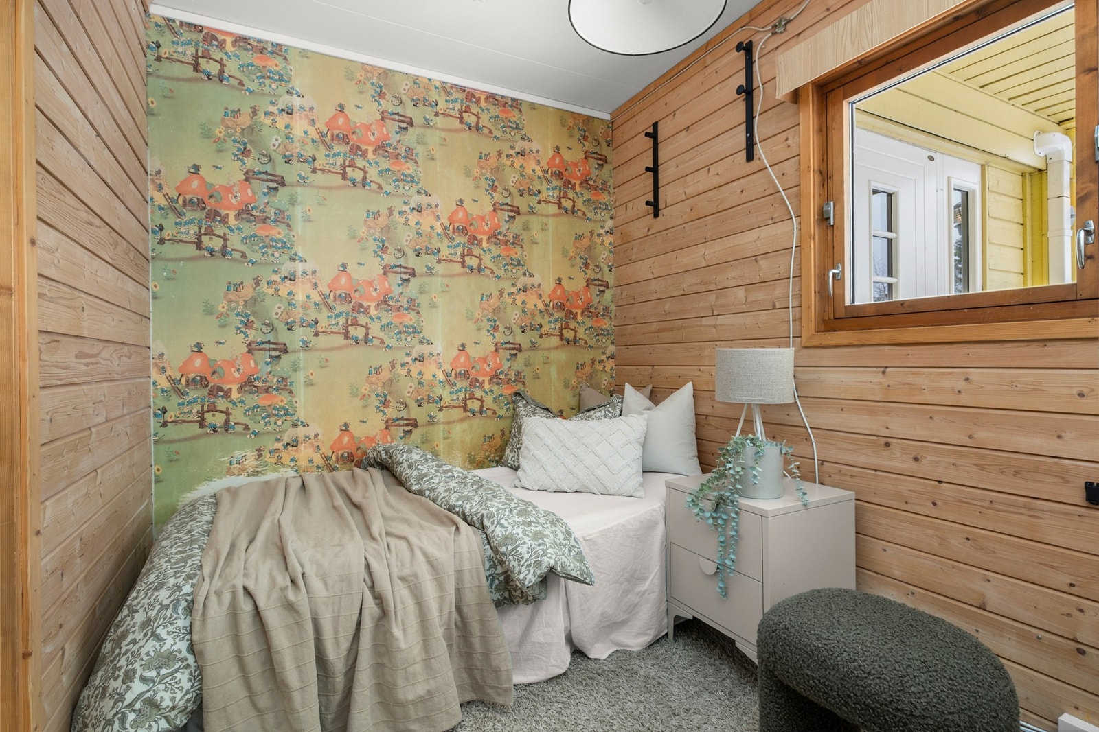 Soverom nr.2, det minste rommet er på 7 kvm. Galleribilde