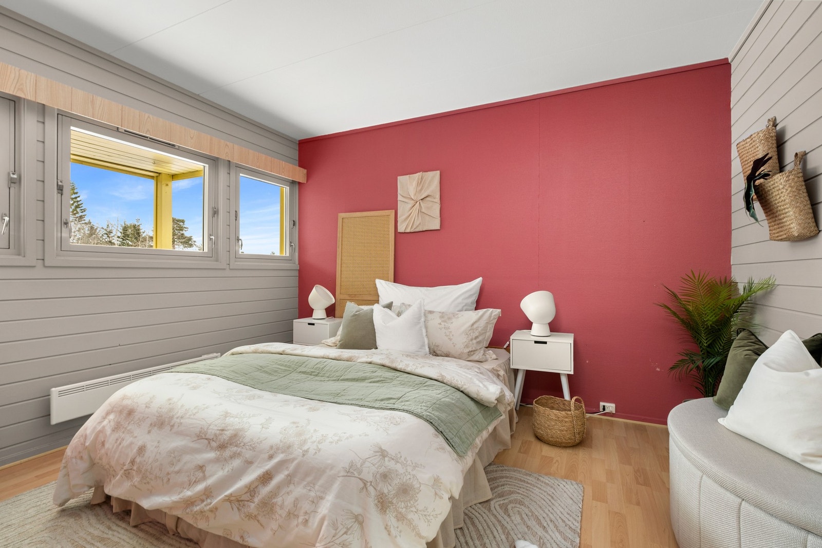 Hoved soverommet er på 10,5 kvm. Galleribilde