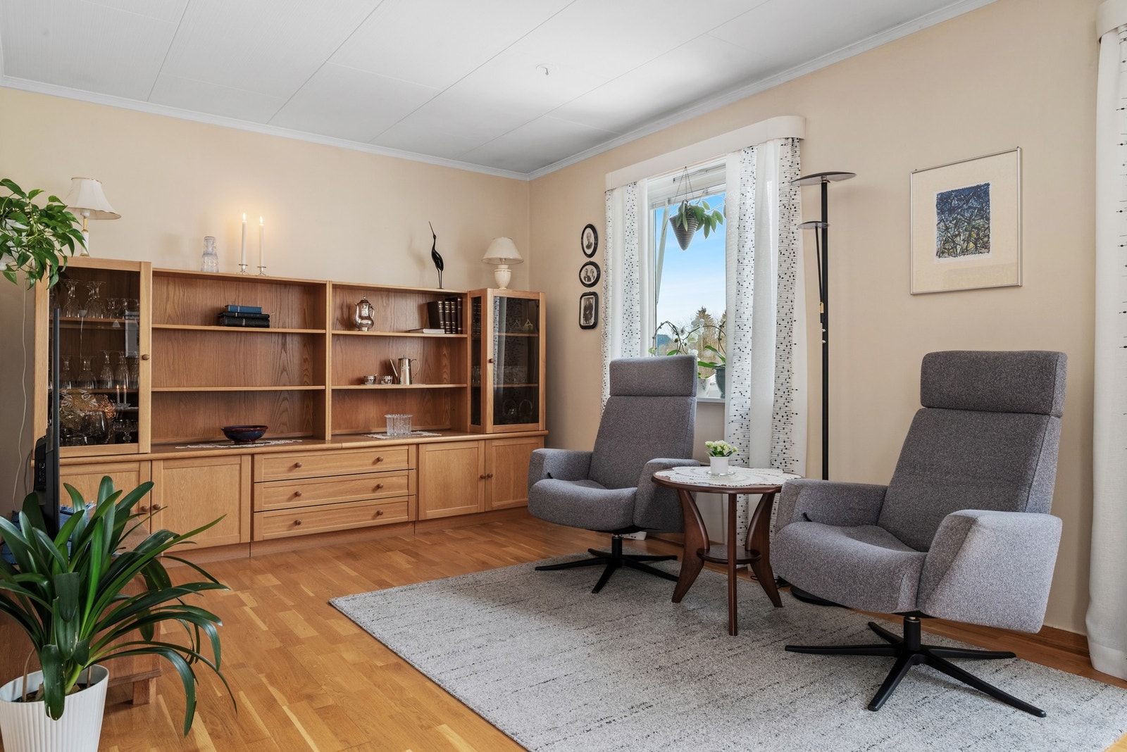 Hyggelig tv-krok for både store og små. Galleribilde