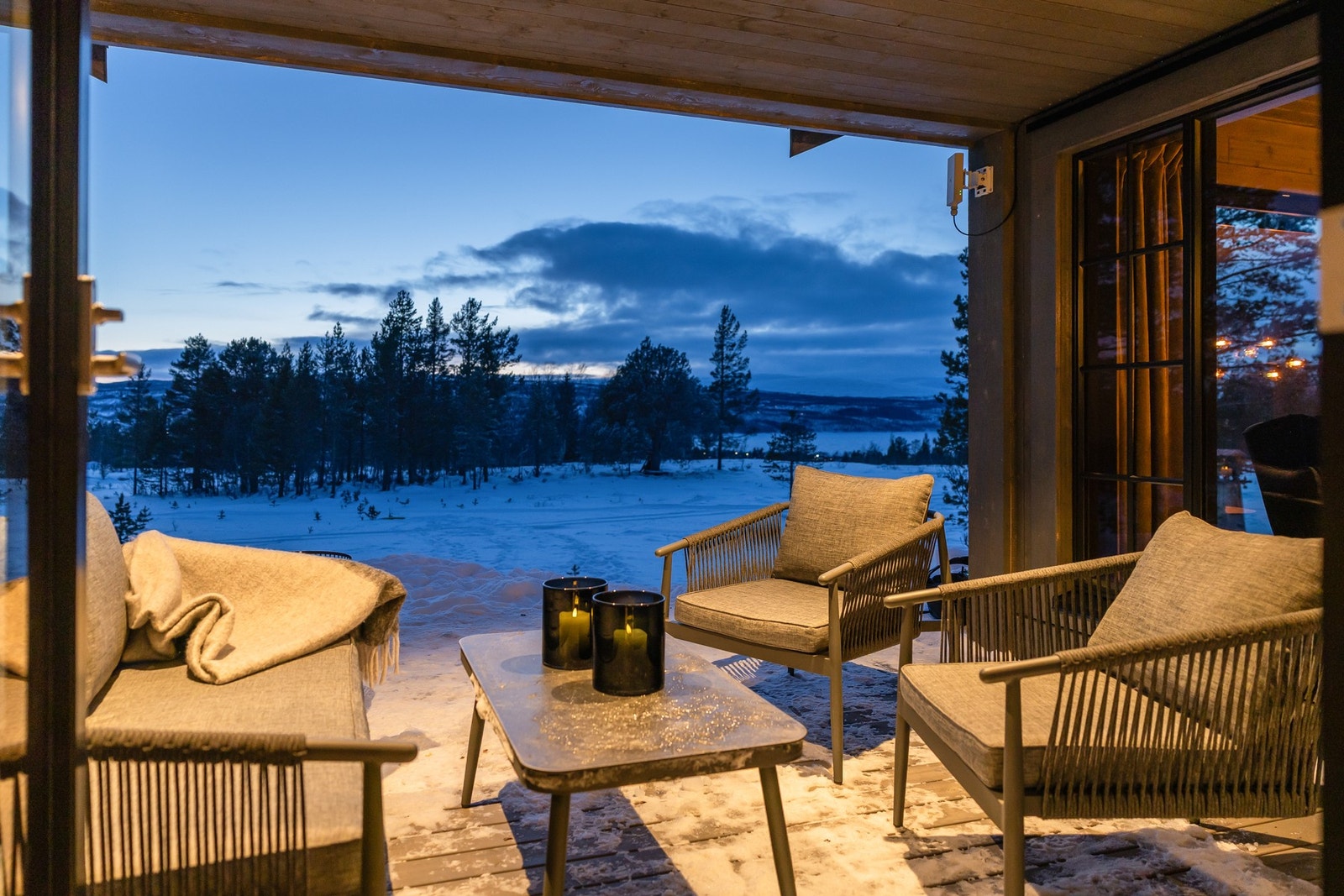 Eiendommen ligger skjermet til, med lite innsyn. Galleribilde