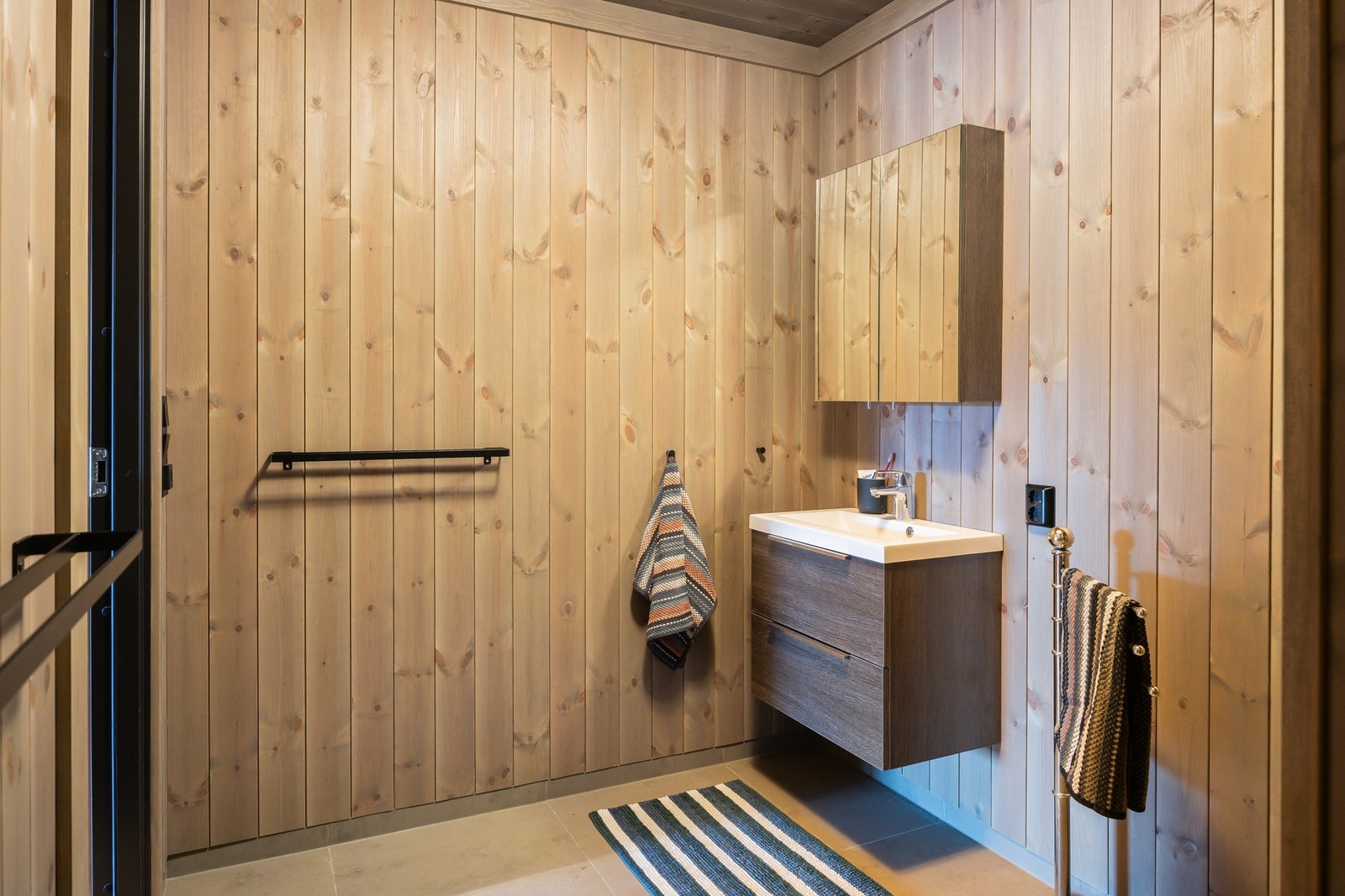 Her har du også behagelig gulvvarme. Galleribilde