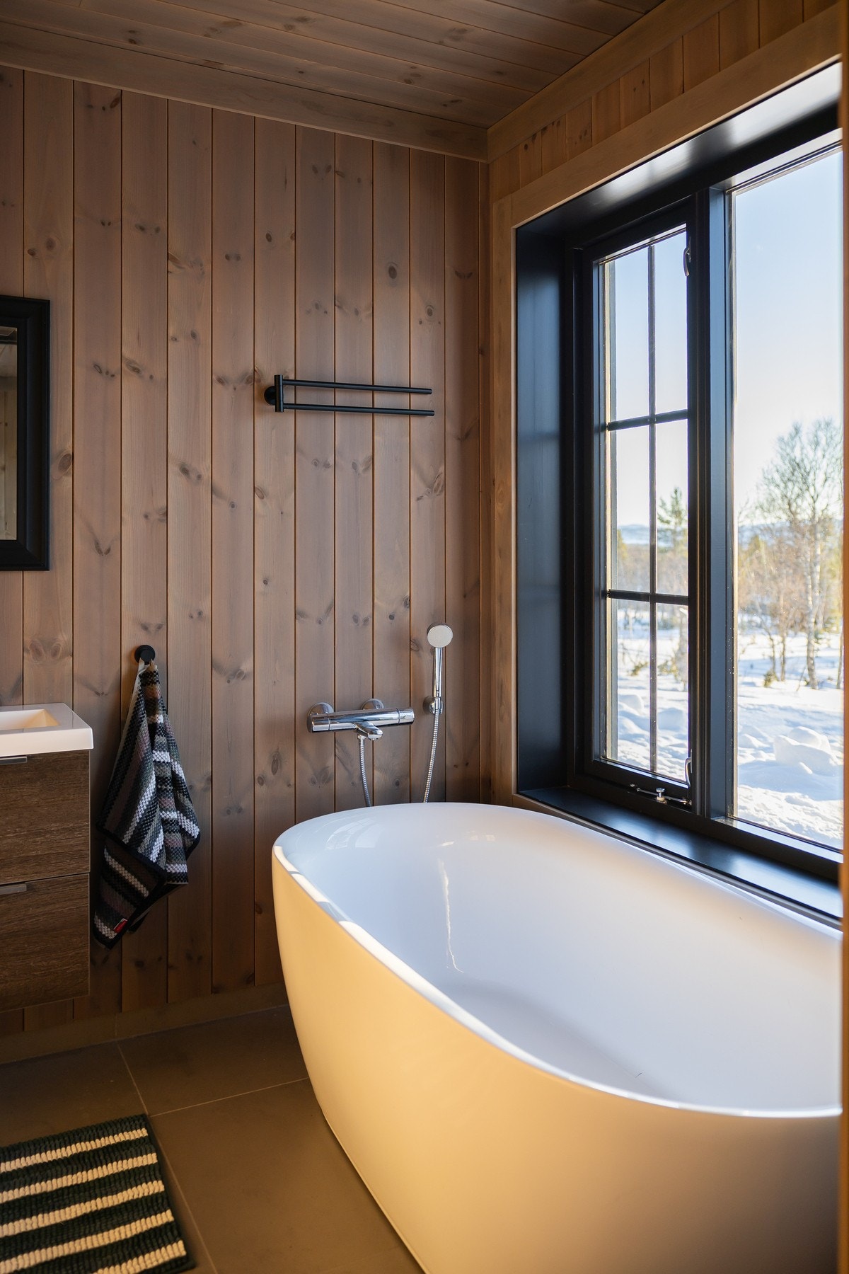 Badet gir en delikat og behagelig spa-følelse. Galleribilde