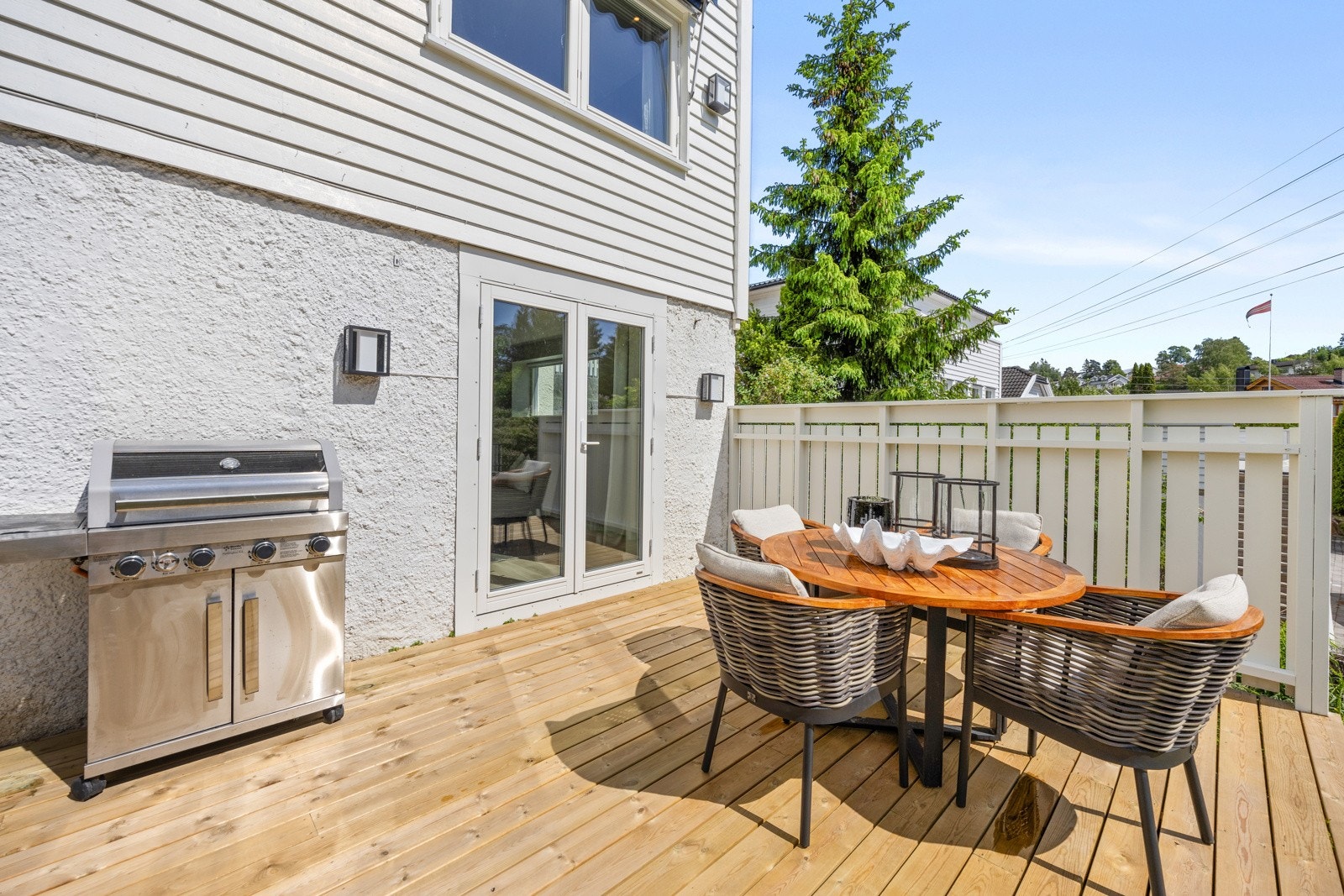 Impregnerte terrassebord fra 2024. Galleribilde