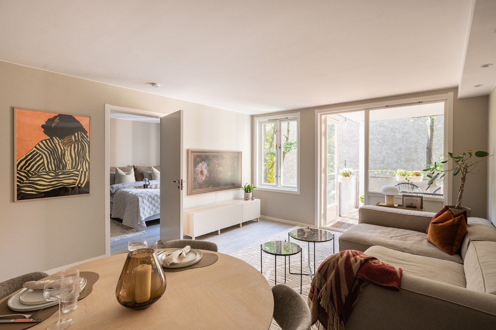 Hele leiligheten ble pusset opp i 2022 - her kan du flytte rett inn! Galleribilde