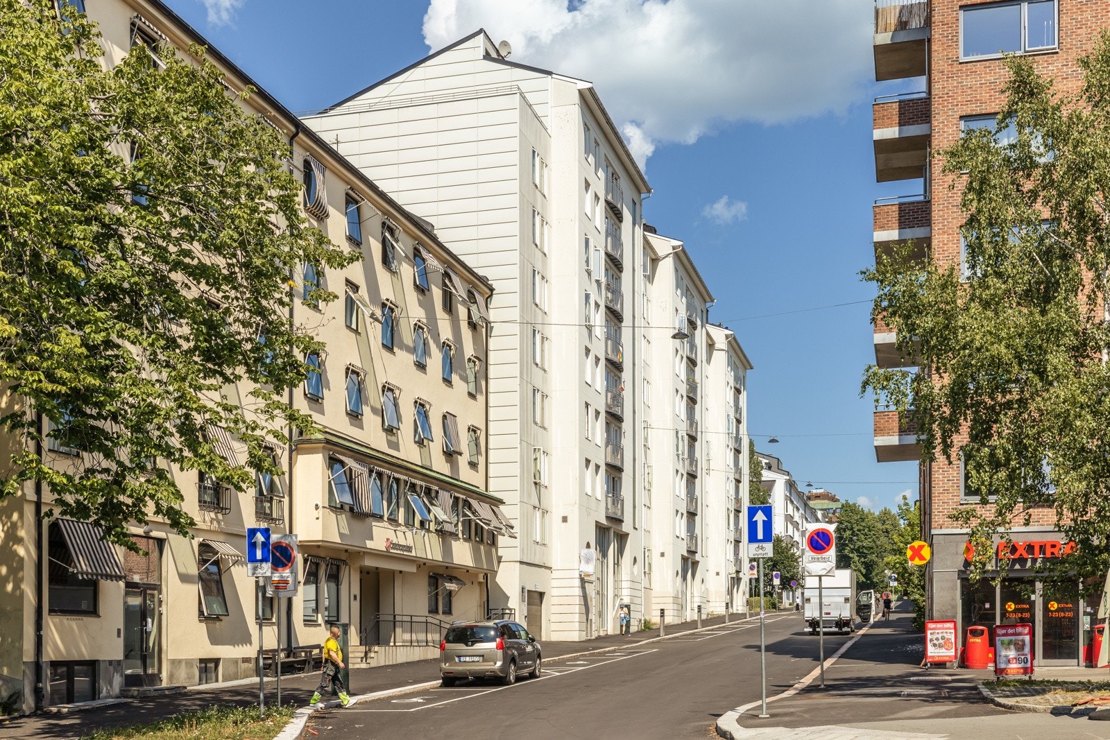 Perfekt for deg som ønsker å bo sentralt med nærhet til alt av nødvendige fasiliteter, men likevel i rolige omgivelser. Galleribilde