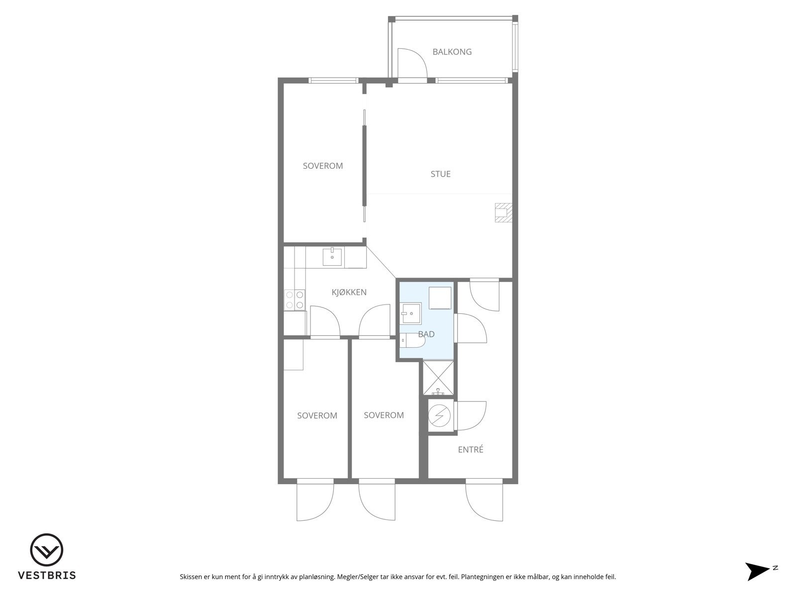 Plantegning. Galleribilde