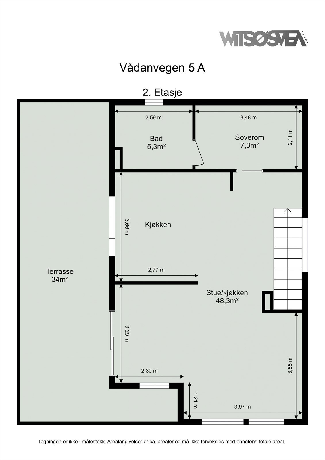 Plantegning 2. Etasje Galleribilde