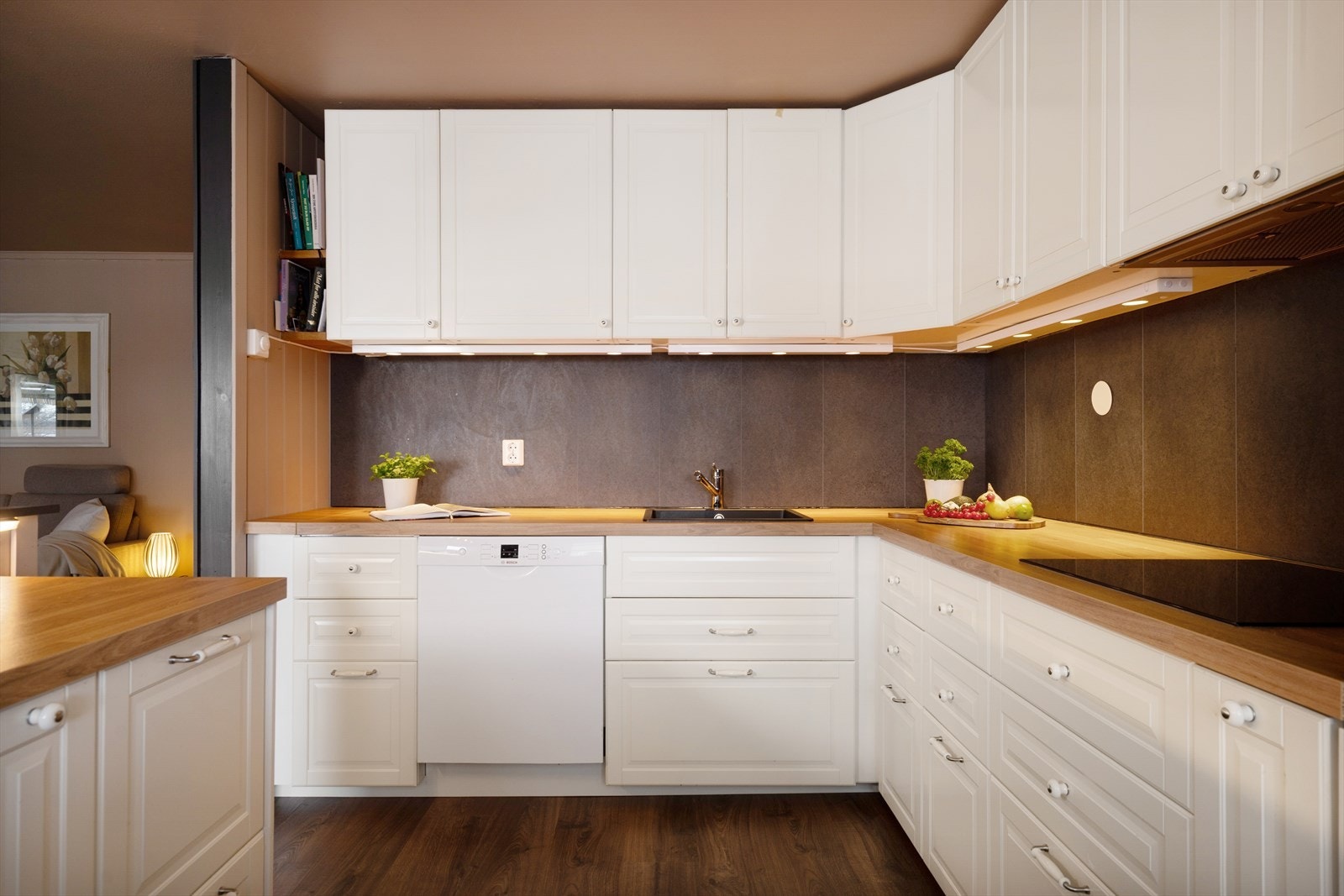 Et kjøkken som passer fint for deg som er glad i å lage mat. Galleribilde