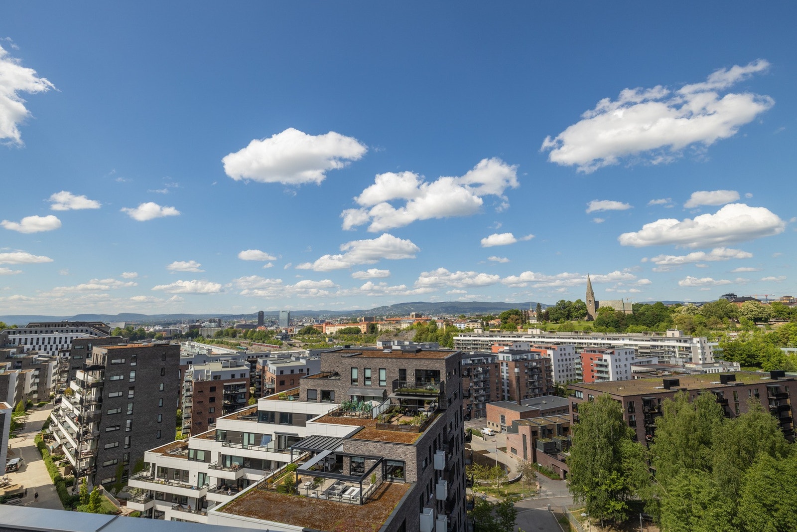 Her kan man nyte fine sommerdager. Galleribilde