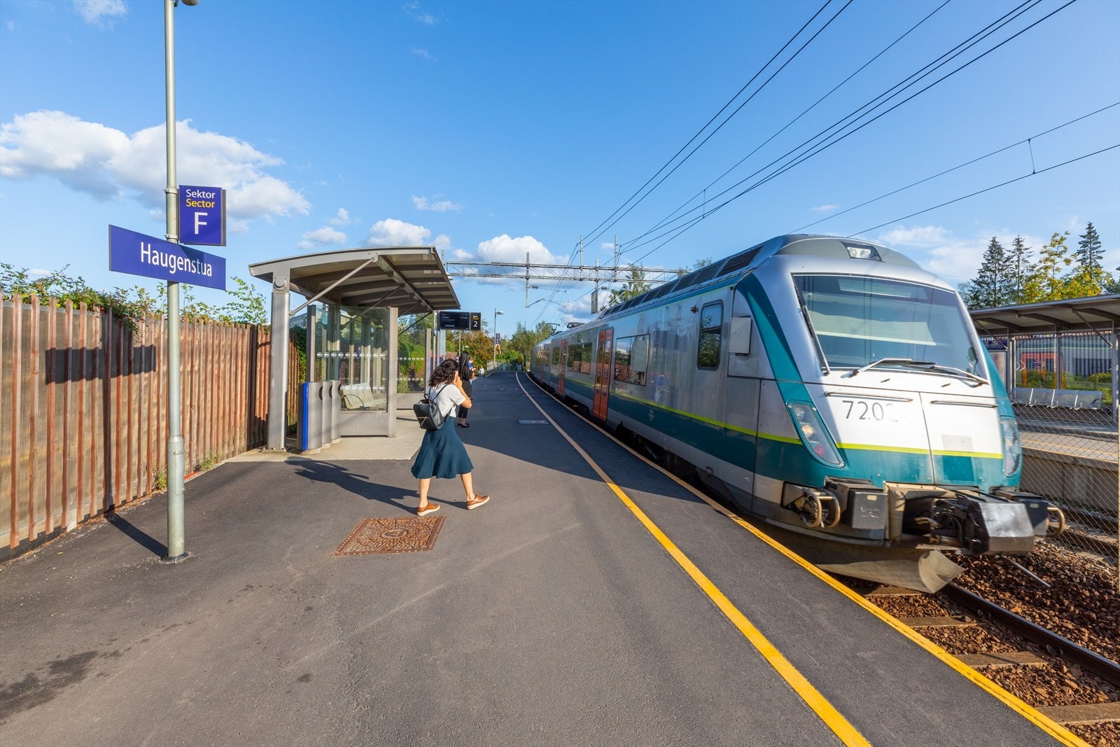 Haugenstua Togstasjon Galleribilde