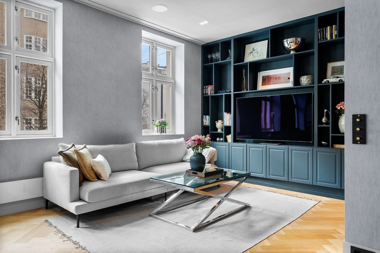 Her ligger alt til rette for å sette sitt eget preg og skape et personlig hjem. Galleribilde