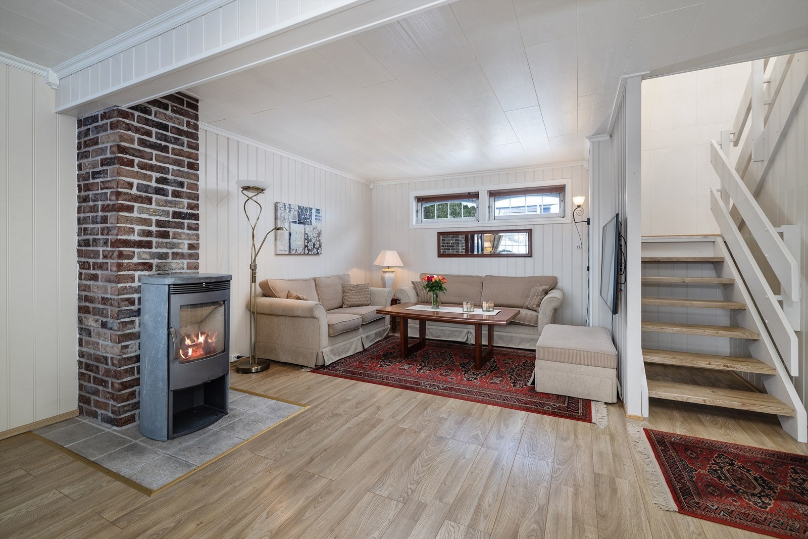 En vedovn sikrer både varme og hygge på kalde dager. Galleribilde