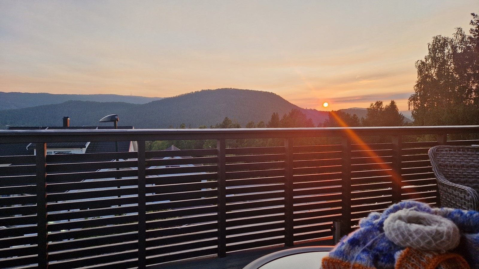 Privat bilde - Solnedgang Galleribilde