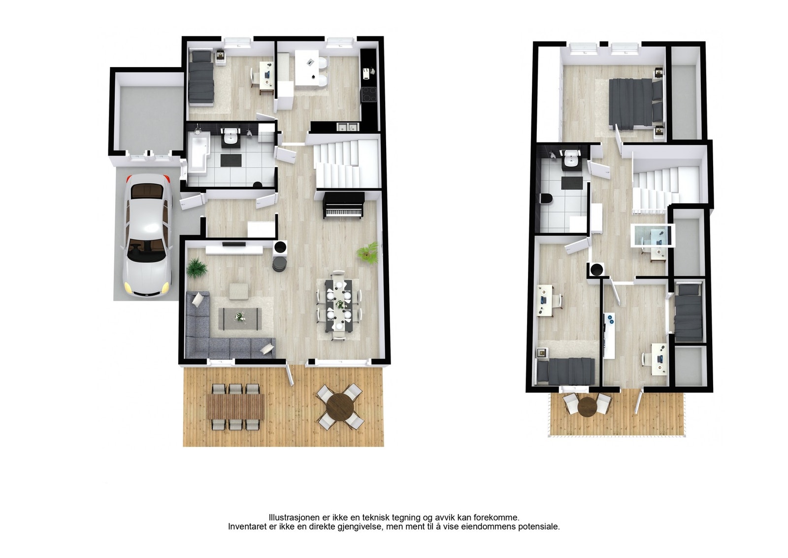 Plantegning. Galleribilde