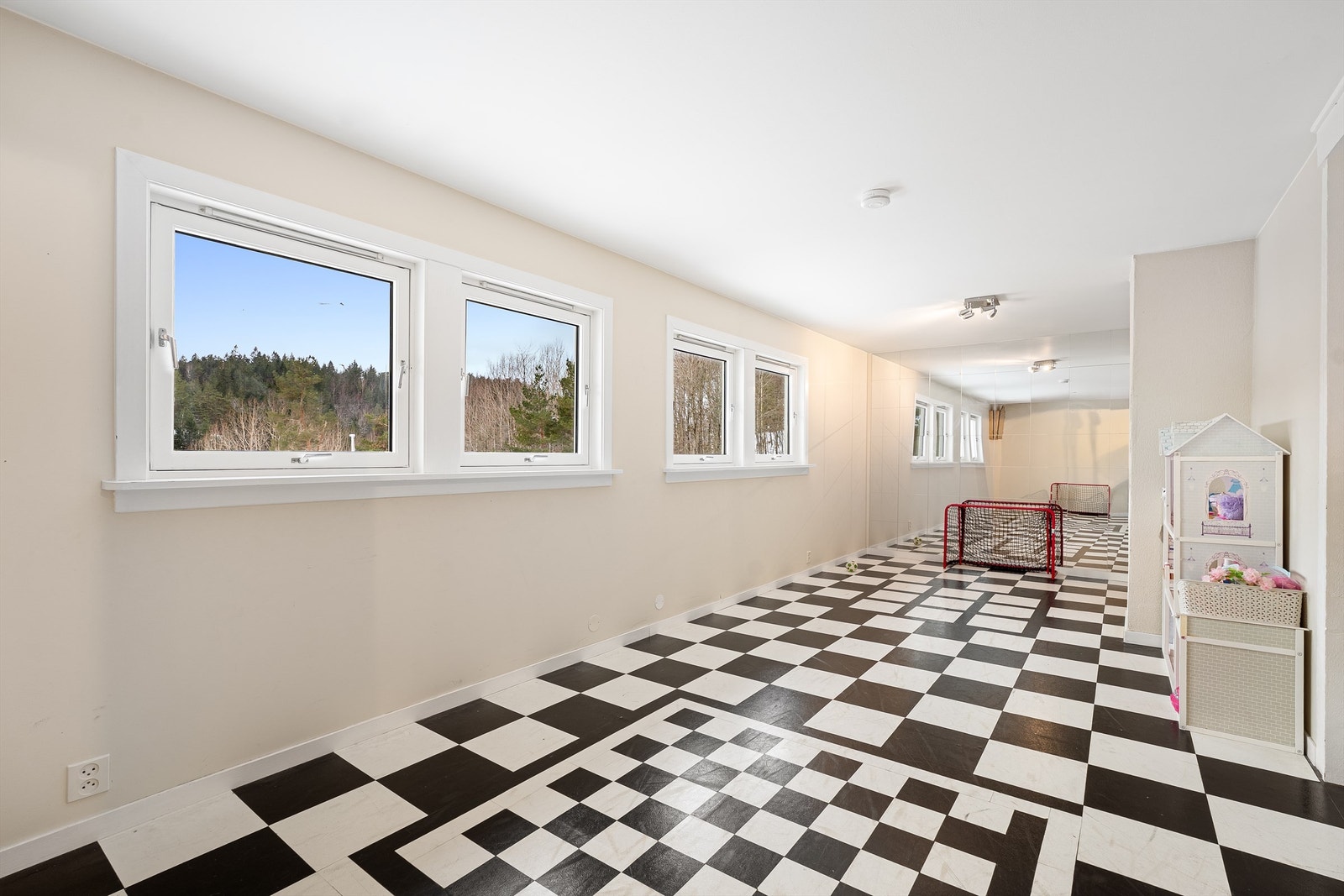 Innredet loft etg. - Stue Galleribilde