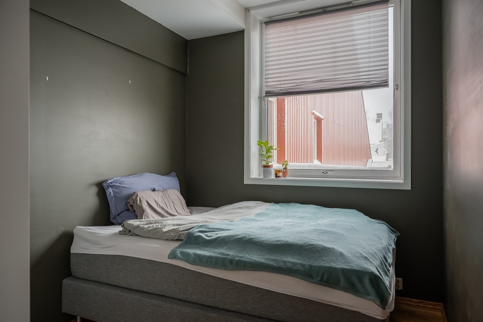 Soverommet er på 7,8m² og egner seg ypperlig som gjesterom, hjemmekontor eller barnerom. Galleribilde