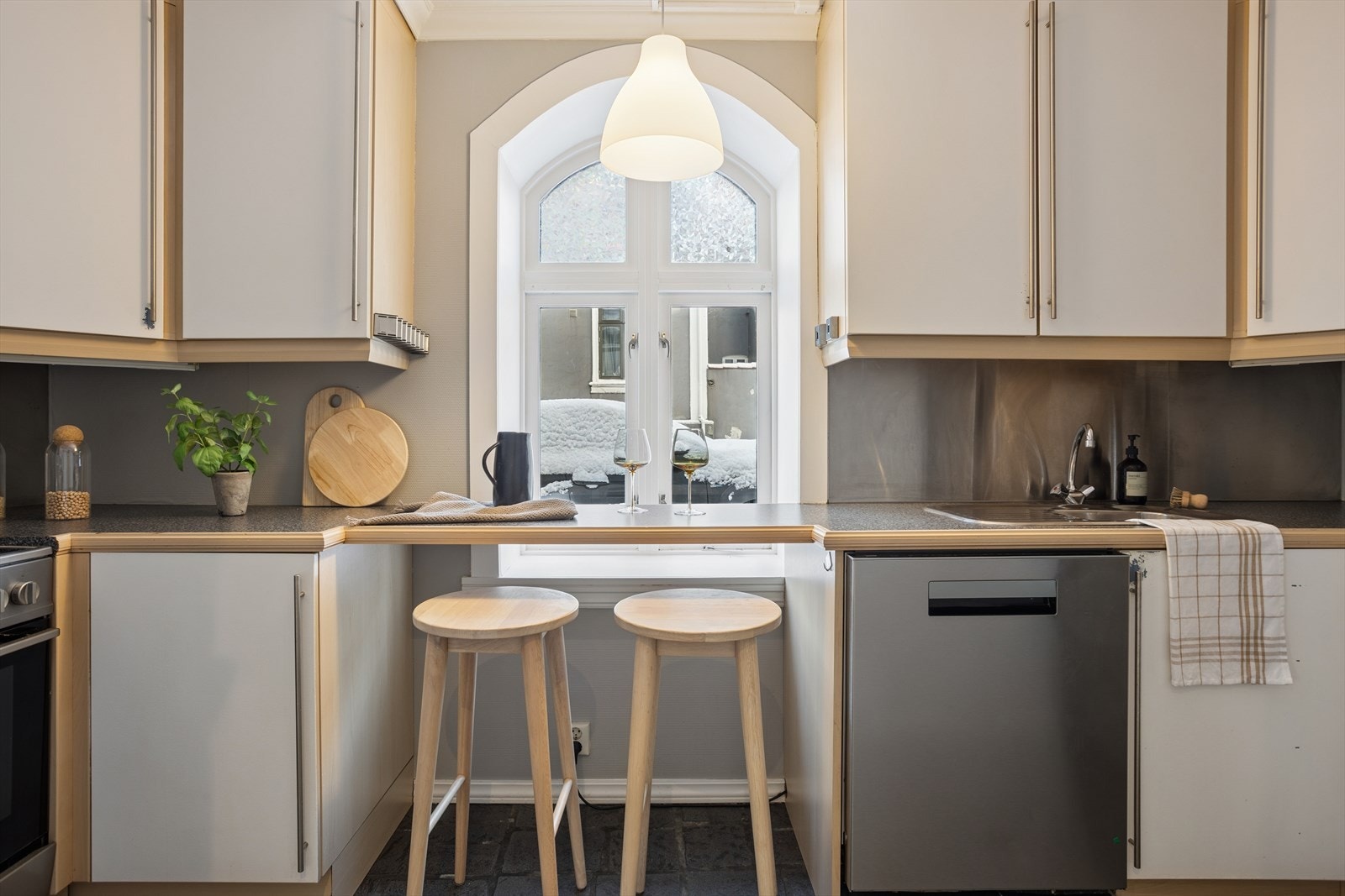 Kjøkken. Galleribilde