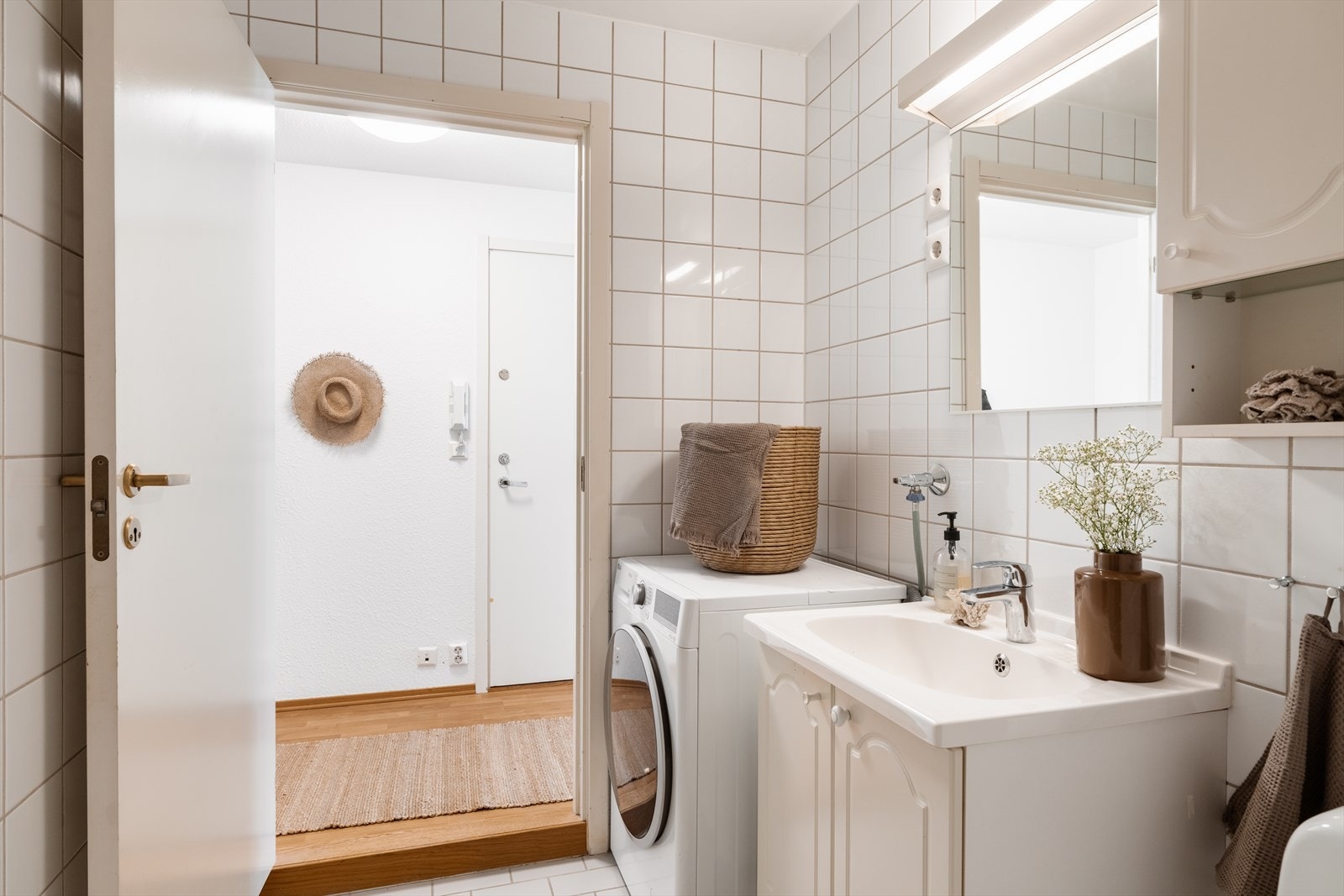 Baderommet har gulvvarme Galleribilde