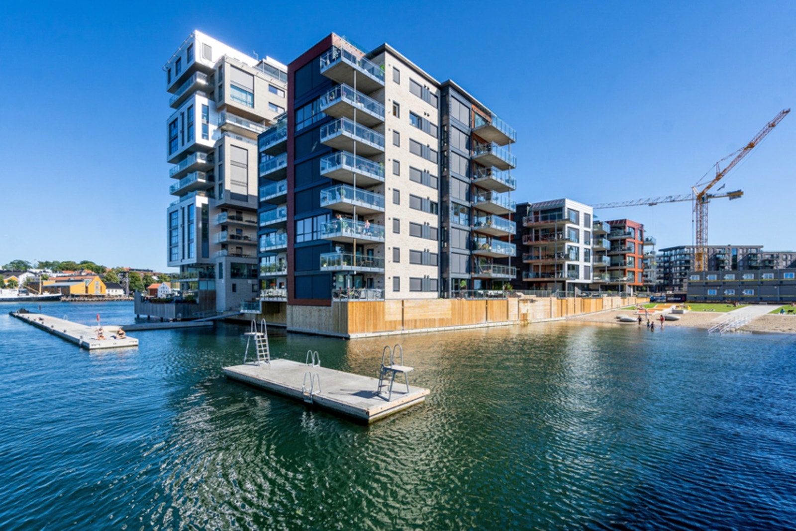 Bystranda på Kaldnes Galleribilde