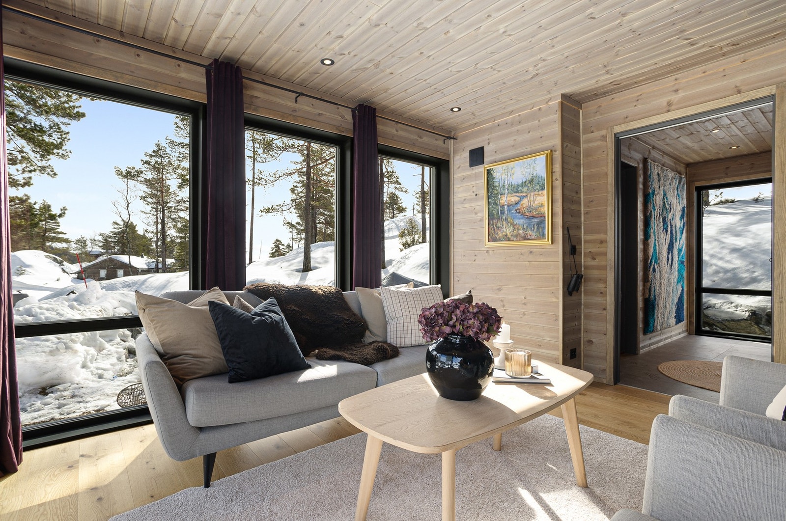 Det er god plass til ulik møblering Galleribilde