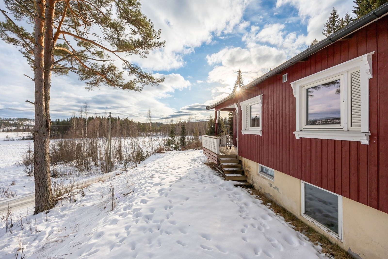 Området byr på et rikt dyreliv tett på, som kan observeres fra egen tomt. Galleribilde