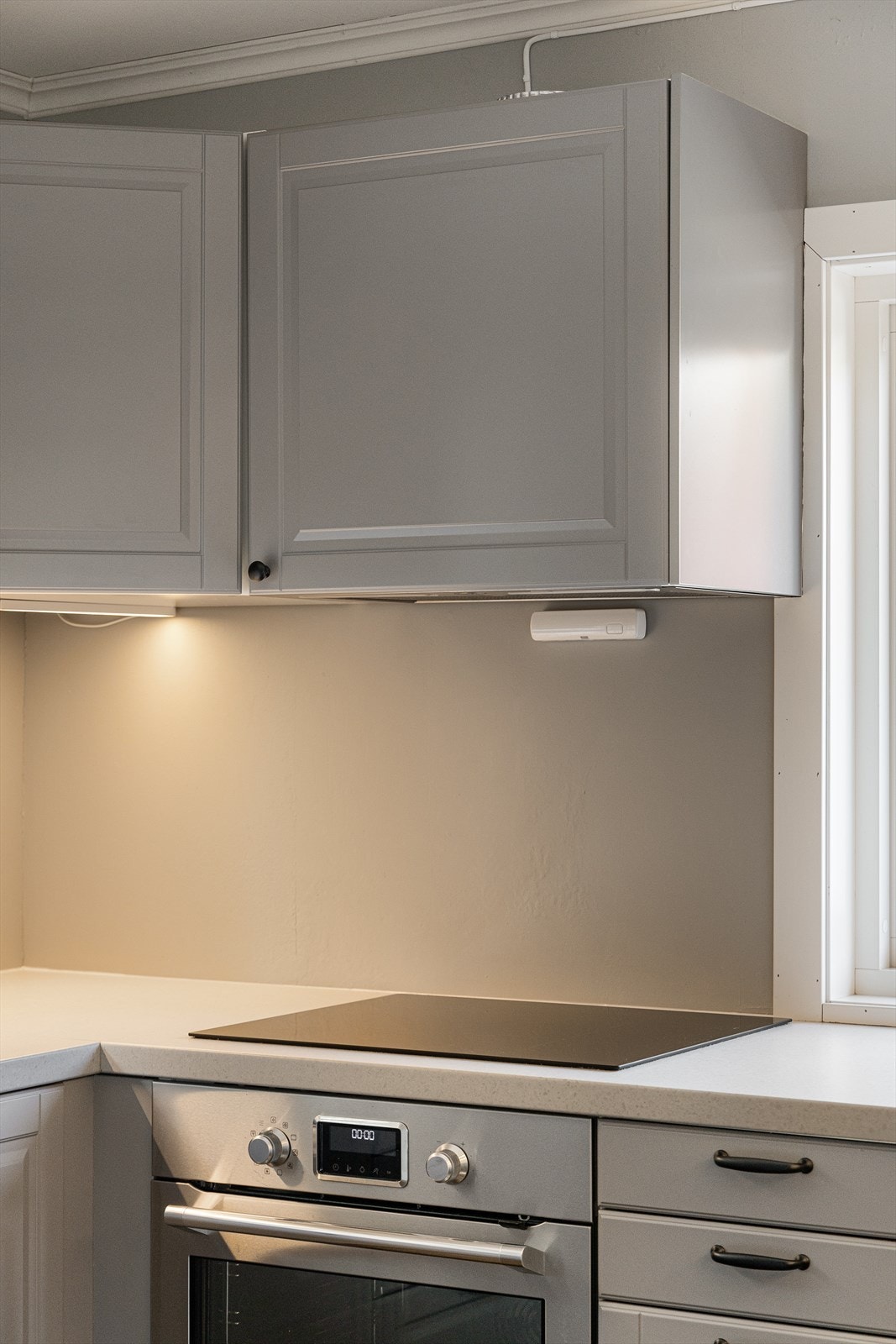 For ekstra trygghet er kjøkkenet utstyrt med komfyrvakt. Galleribilde