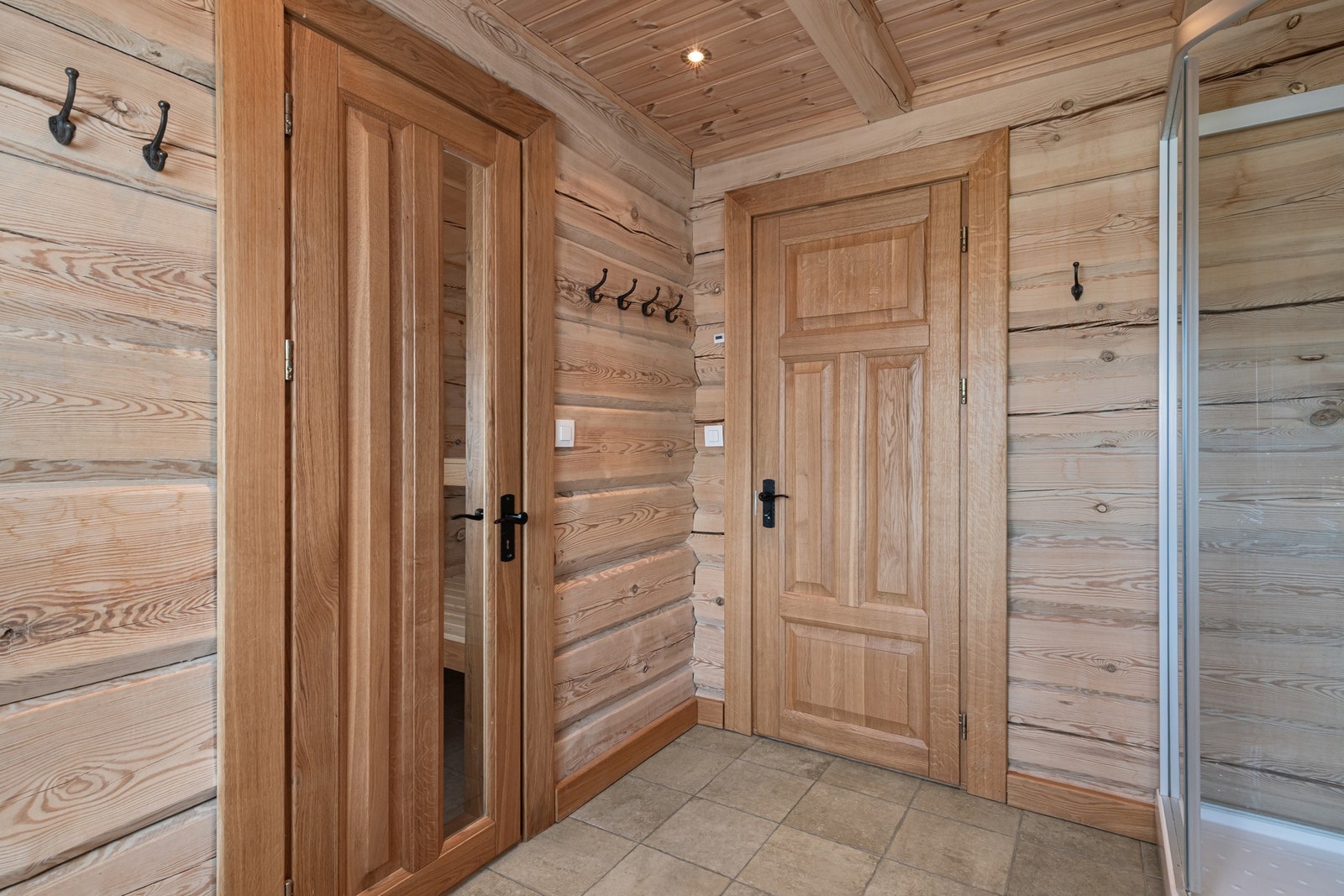 Badstue på baderommet. Galleribilde